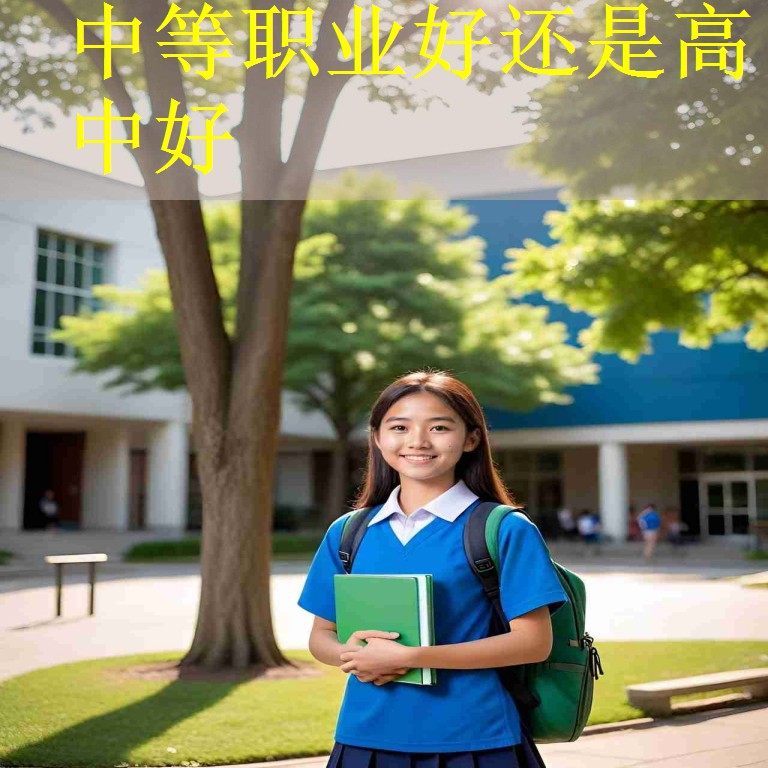 中等职业好还是高中好