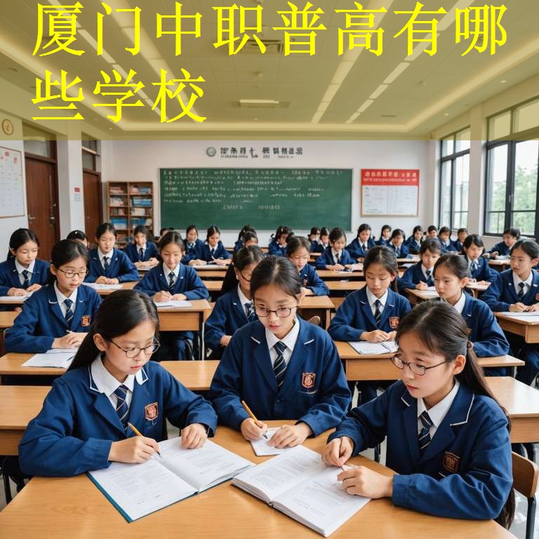 厦门中职普高有哪些学校