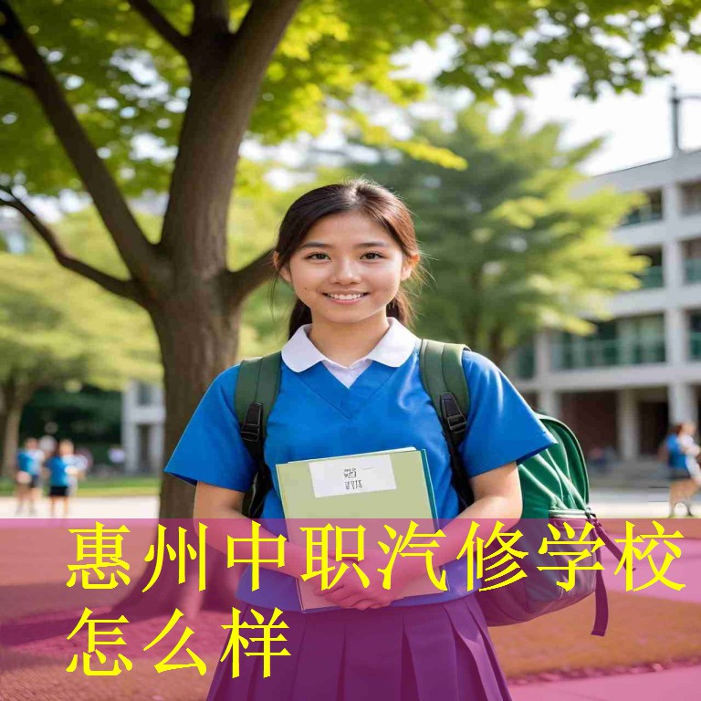 惠州中职汽修学校怎么样