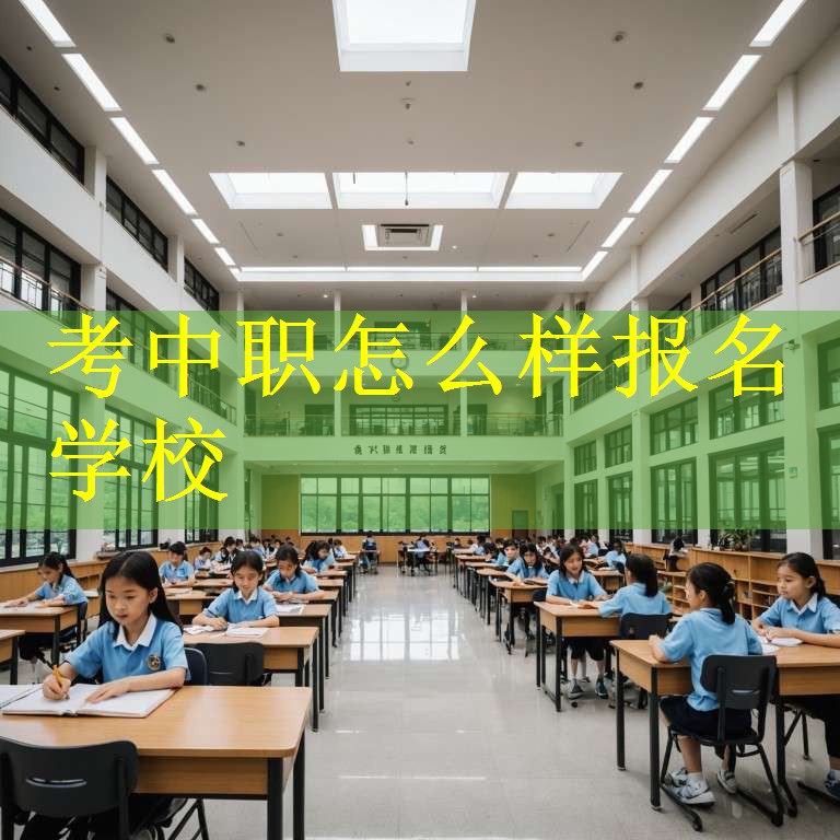 考中职怎么样报名学校