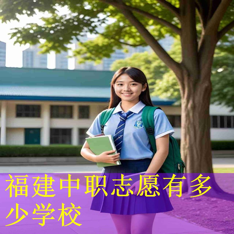 福建中职志愿有多少学校