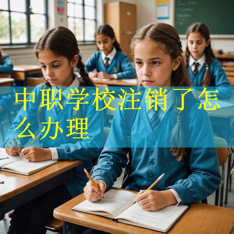 中职学校注销了怎么办理