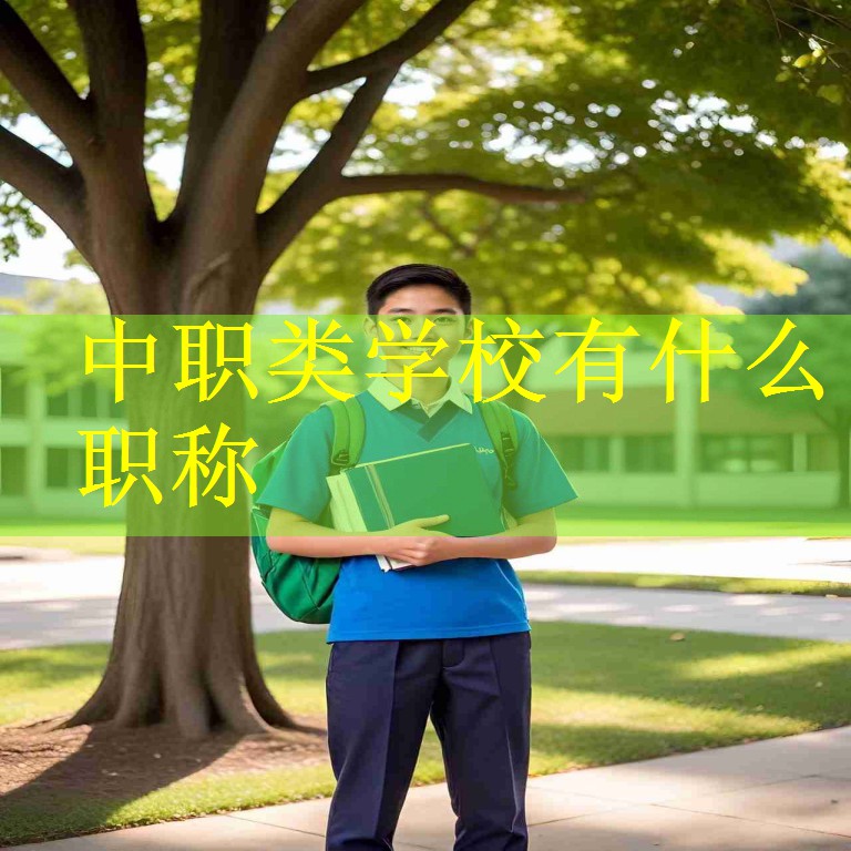 中职类学校有什么职称