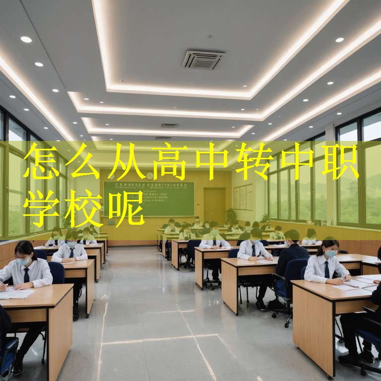 怎么从高中转中职学校呢