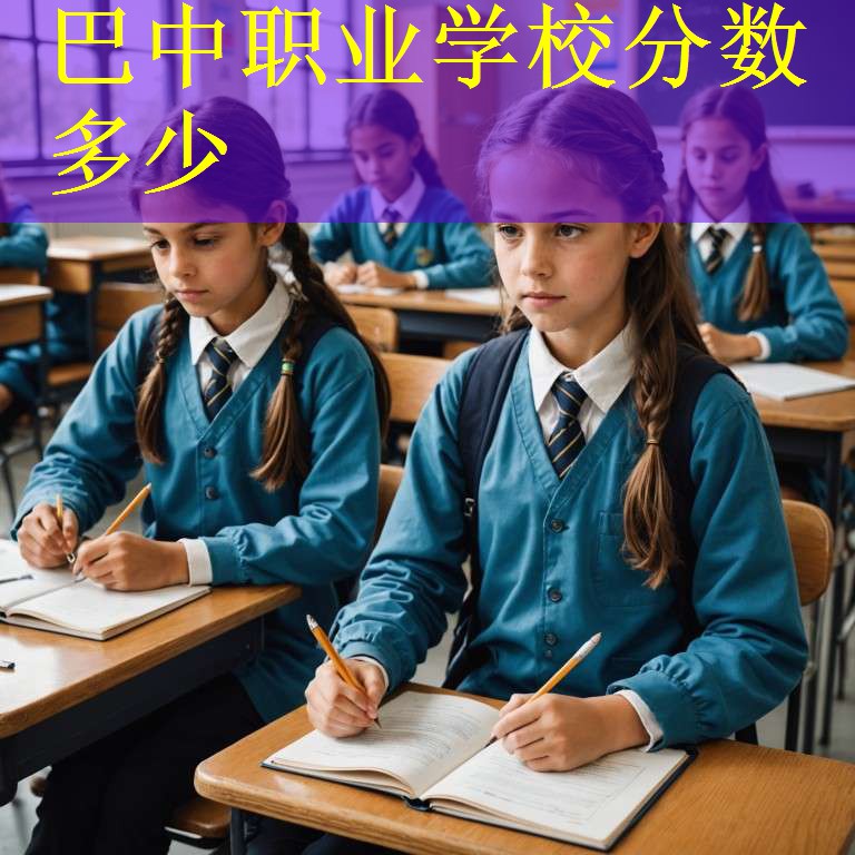 巴中职业学校分数多少