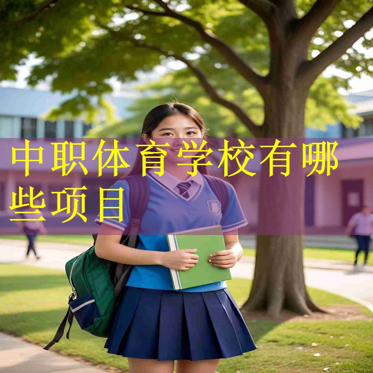 中职体育学校有哪些项目