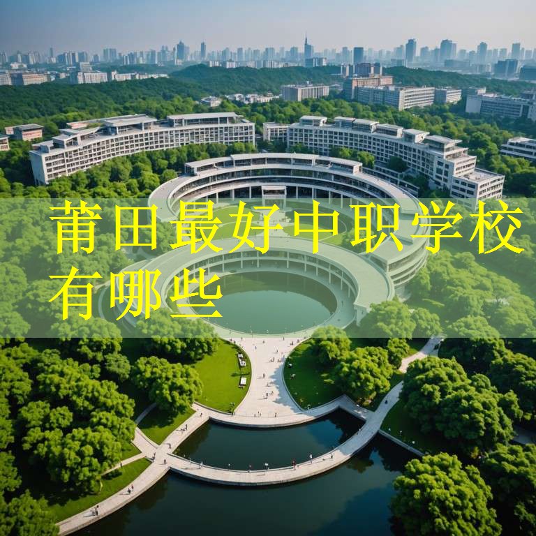 莆田最好中职学校有哪些