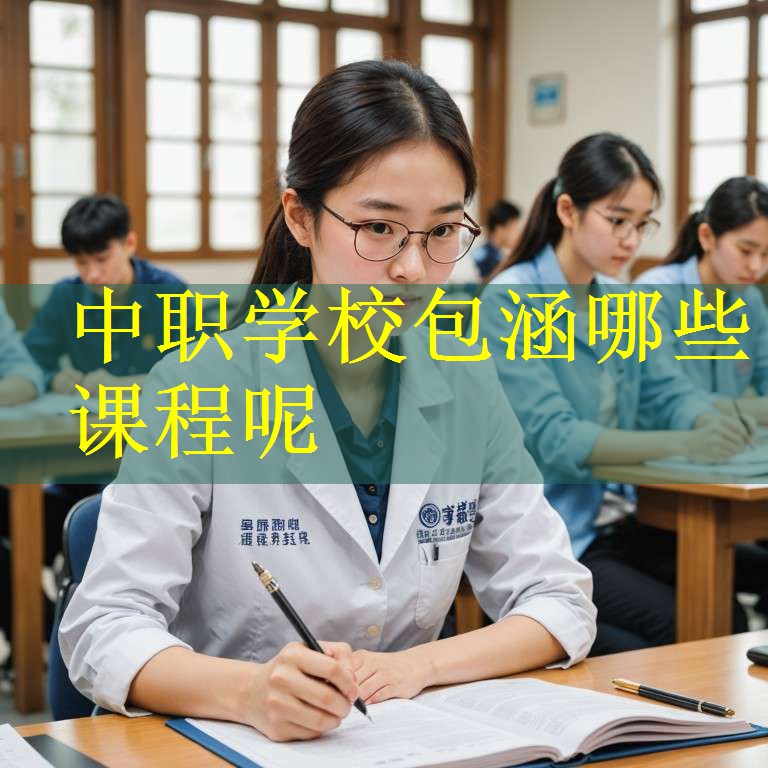 中职学校包涵哪些课程呢